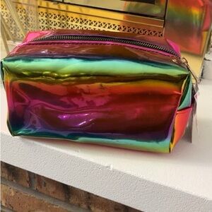Holographic Multi-Color Cosmetic Bag